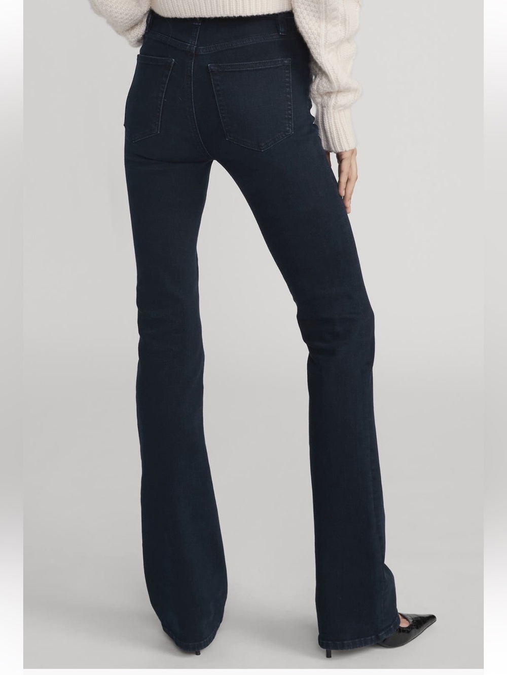 Frame Denim Dark Indigo Bootcut Jeans